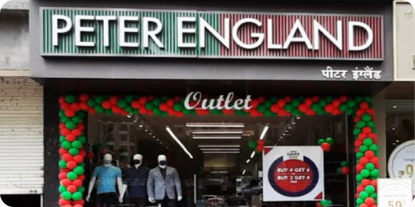 Commercial fit-out and interior design for Aditya Birla Fashion & Retail Limited (Peter England)