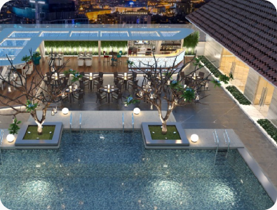 Hotels & Restaurant interior space designed by DSC Interiors part 9